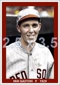 Milt Gaston - 1929 Boston Red Sox - choose a size & style