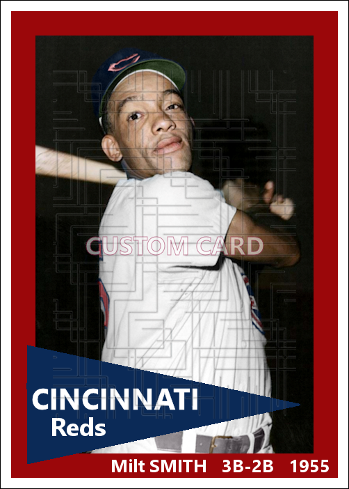 Milt Smith - 1955 Cincinnati Reds - choose a size & style