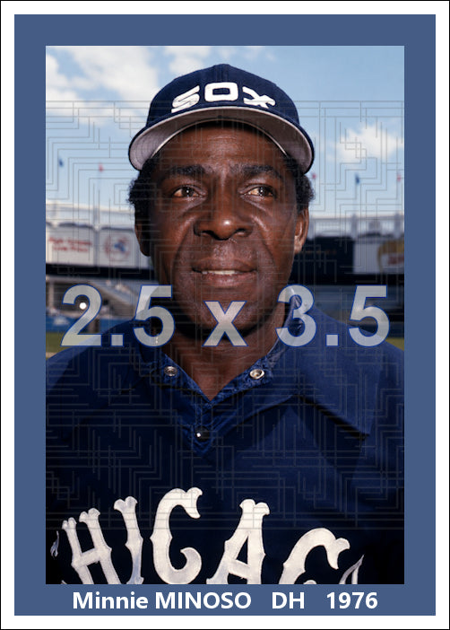 Minnie Minoso - 1976 Chicago White Sox - choose a size & style