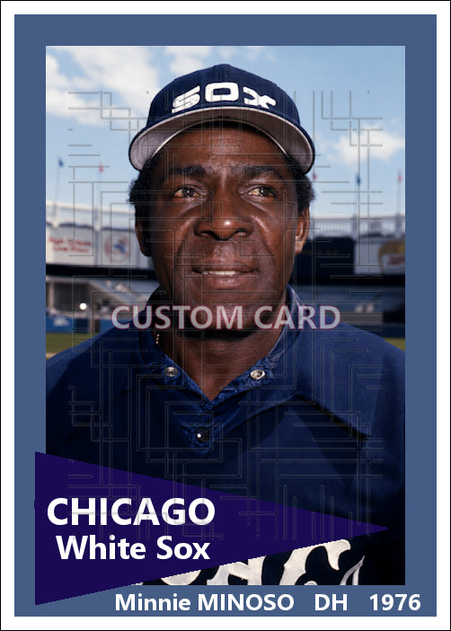 Minnie Minoso - 1976 Chicago White Sox - choose a size & style