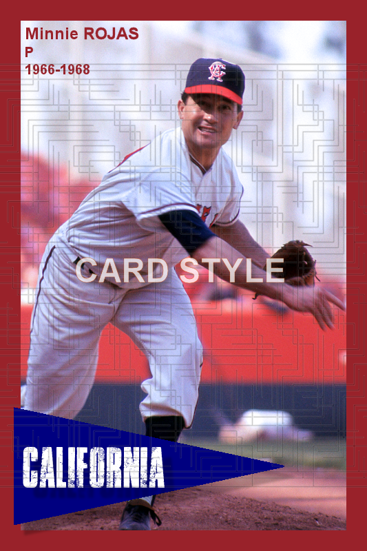 Minnie Rojas - 1966-68 California Angels - choose a size & style
