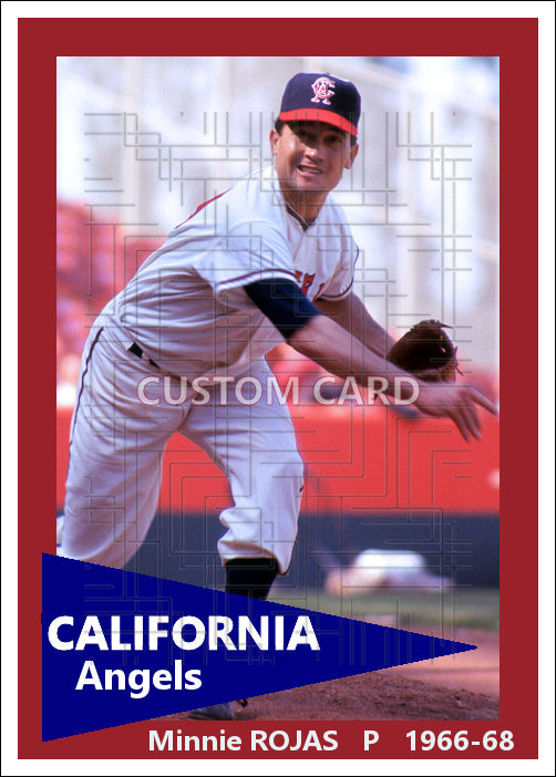 Minnie Rojas - 1966-68 California Angels - choose a size & style