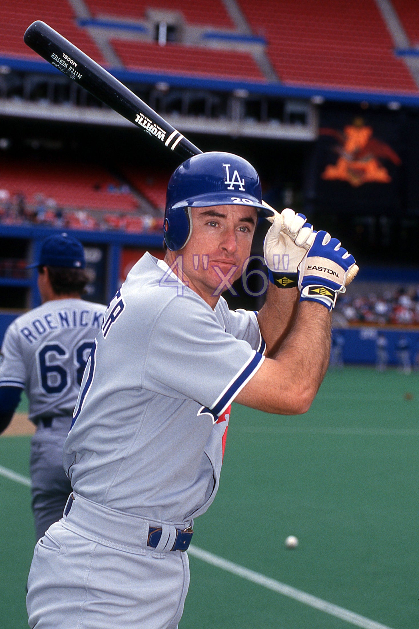 Mitch Webster - 1993 Los Angeles Dodgers - choose a size & style