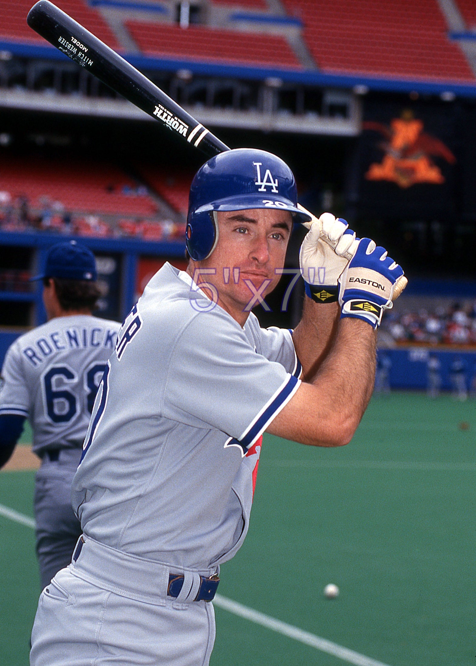Mitch Webster - 1993 Los Angeles Dodgers - choose a size & style