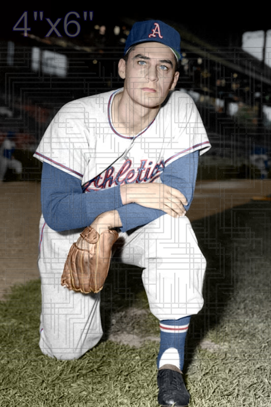 Moe Burtschy - 1954 Philadelphia Athletics - choose a size & style