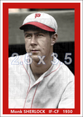 Monk Sherlock - 1930 Philadelphia Phillies - choose a size & style