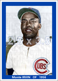 Monte Irvin - 1956 Chicago Cubs - choose a size & style