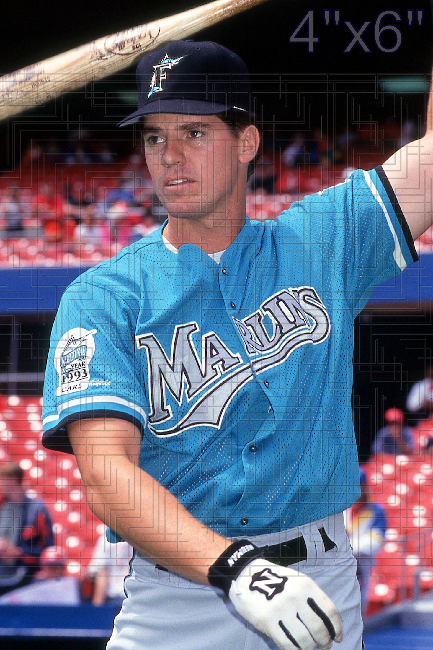 Monty Fariss - 1993 Florida Marlins - choose a size & style