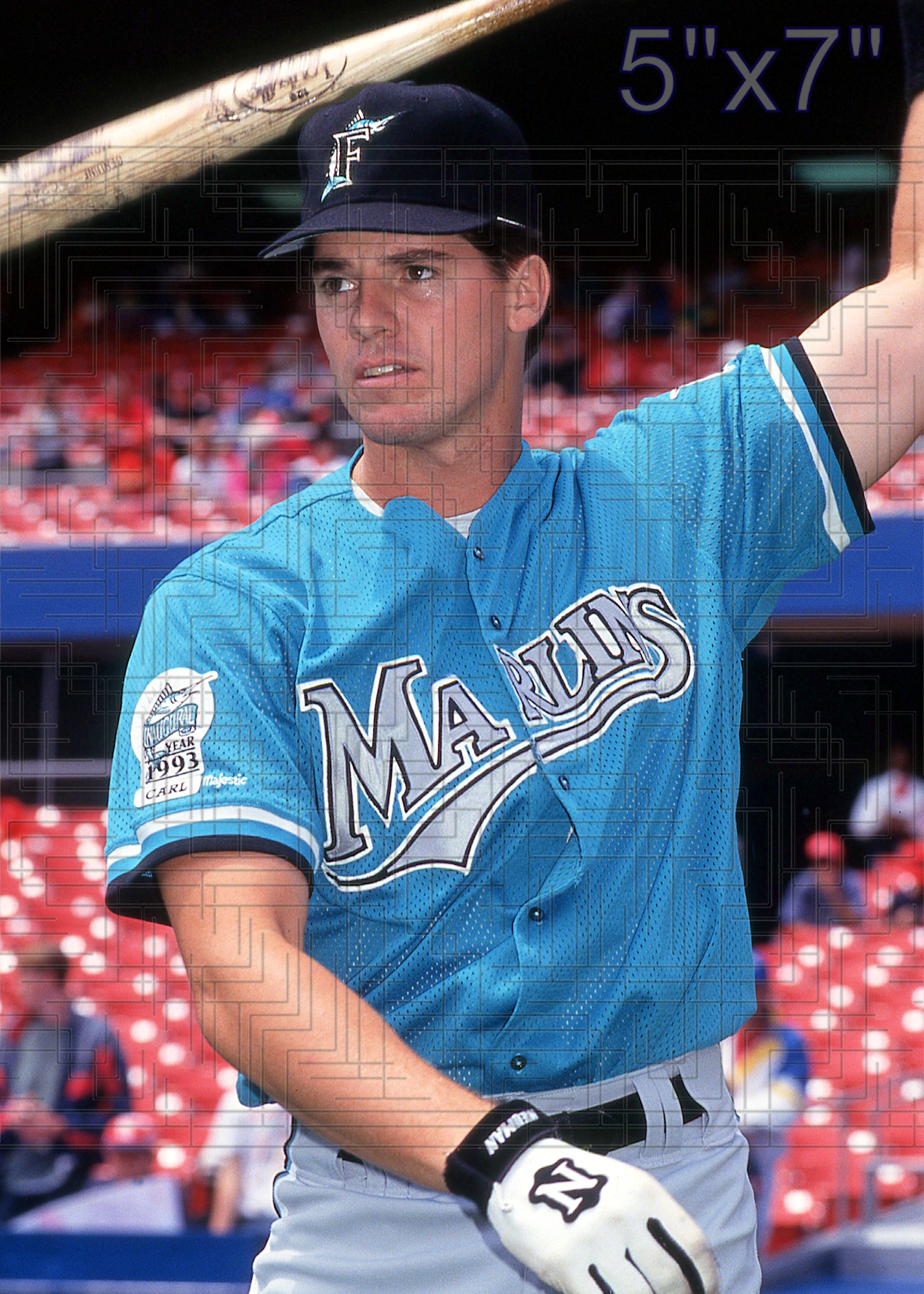 Monty Fariss - 1993 Florida Marlins - choose a size & style