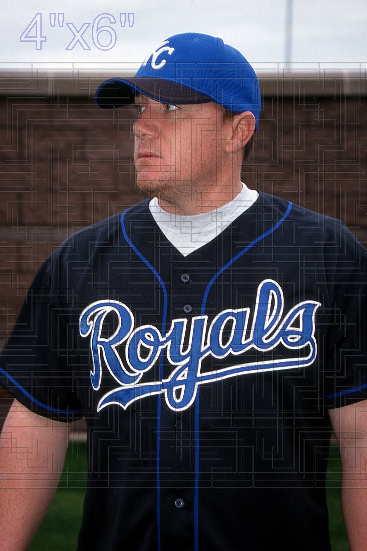 Morgan Burkhart - 2003 Kansas City Royals - choose a size & style