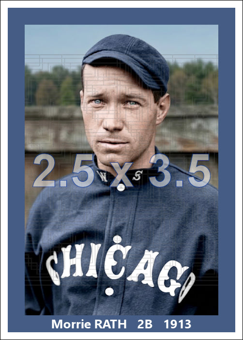 Morrie Rath - 1913 Chicago White Sox - choose a size & style