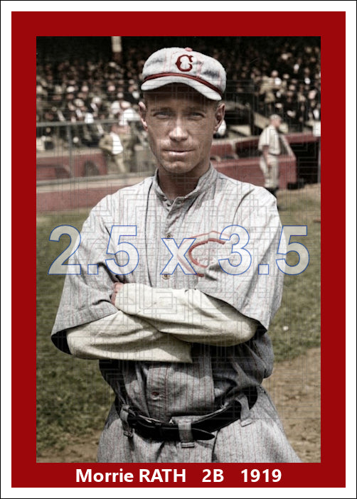 Morrie Rath - 1919 Cincinnati Reds - choose a size & style