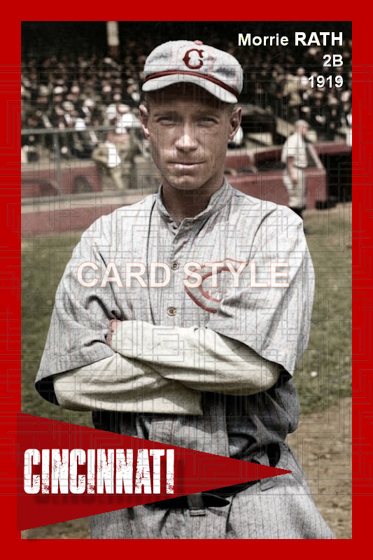 Morrie Rath - 1919 Cincinnati Reds - choose a size & style