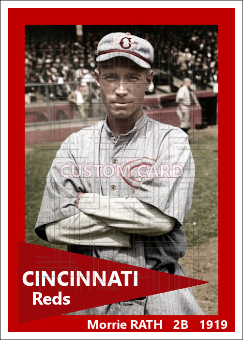 Morrie Rath - 1919 Cincinnati Reds - choose a size & style