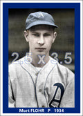 Mort Flohr - 1934 Philadelphia Athletics - choose a size & style