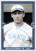 Mose Solomon - 1923 New York Giants - choose a size & style