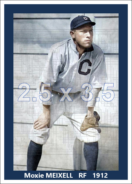 Moxie Meixell - 1912 Cleveland Naps - choose a size & style