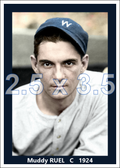 Muddy Ruel - 1924 Washington Senators - choose a size & style
