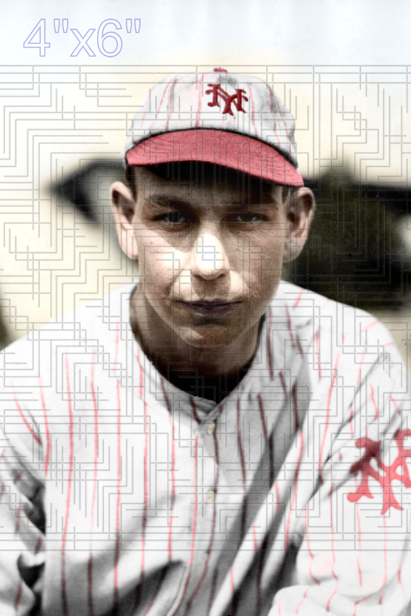 Mul Holland - 1927 New York Giants - choose a size & style