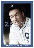 Mule Haas - 1937 Chicago White Sox - choose a size & style