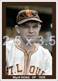 Myril Hoag - 1939 St. Louis Browns - choose a size & style