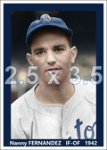 Nanny Fernandez - 1942 Boston Braves - choose a size & style