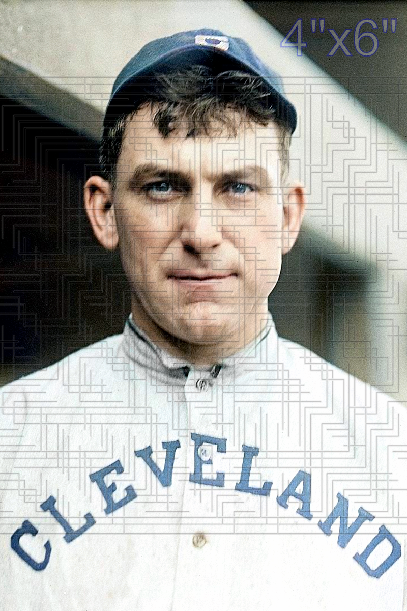 Nap LaJoie - 1913 Cleveland Naps - choose a size & style