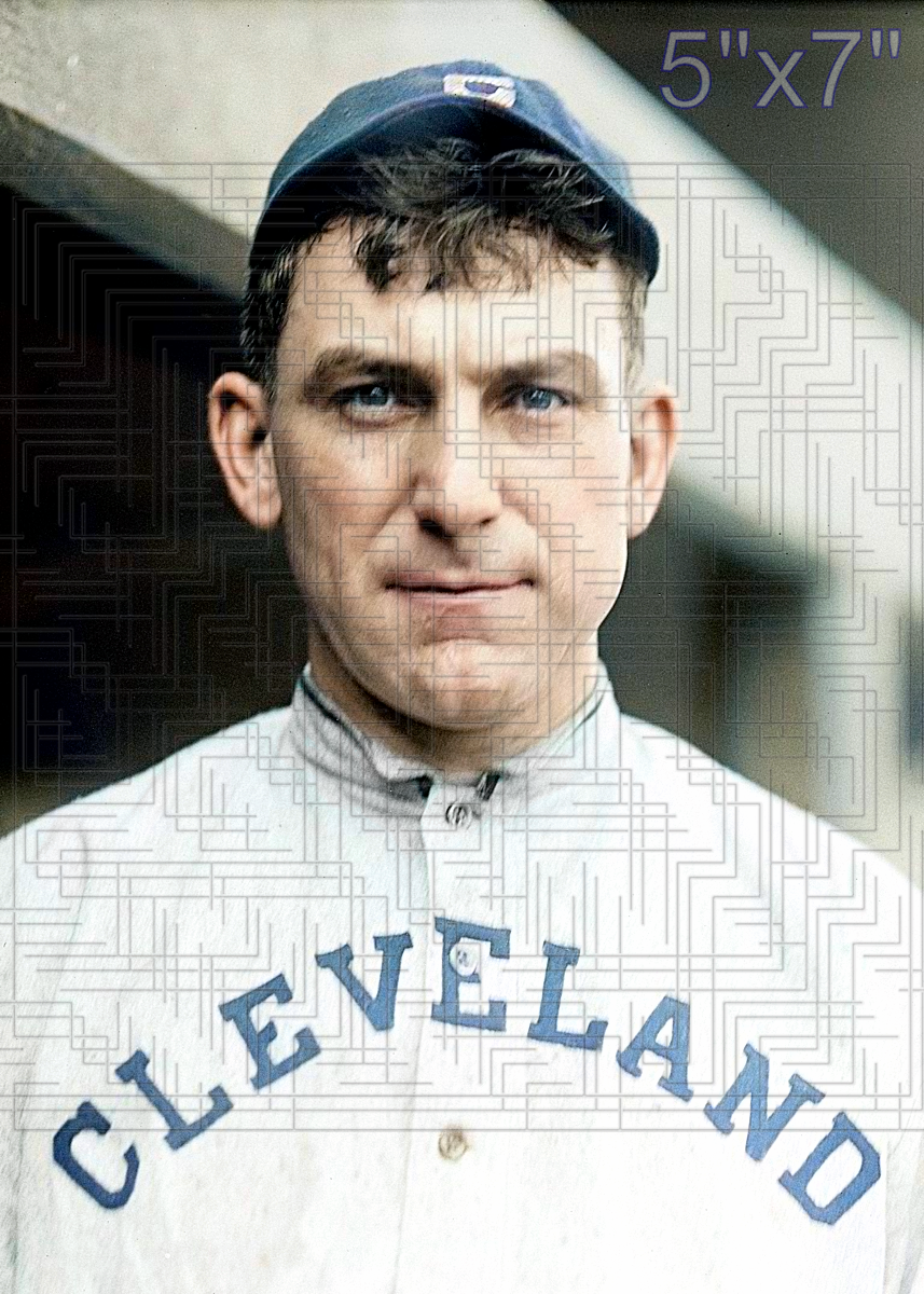 Nap LaJoie - 1913 Cleveland Naps - choose a size & style