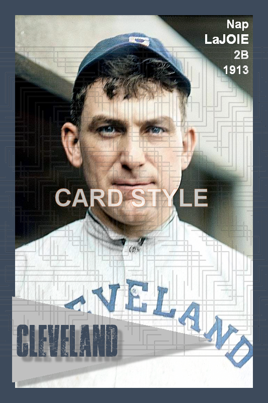 Nap LaJoie - 1913 Cleveland Naps - choose a size & style