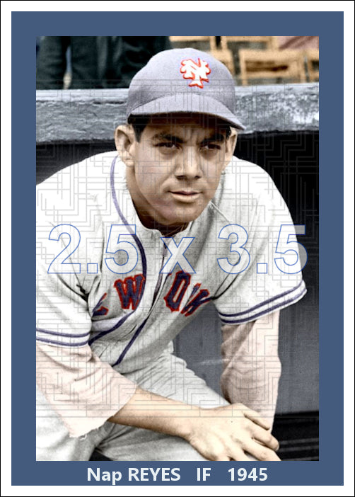 Nap Reyes - 1945 New York Giants - choose a size & style
