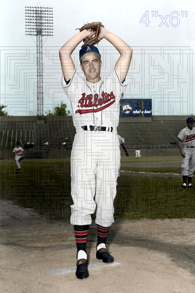 Ned Garver - 1957-59 Kansas City Athletics - choose a size & style