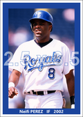 Neifi Perez - 2002 Kansas City Royals - choose a size & style