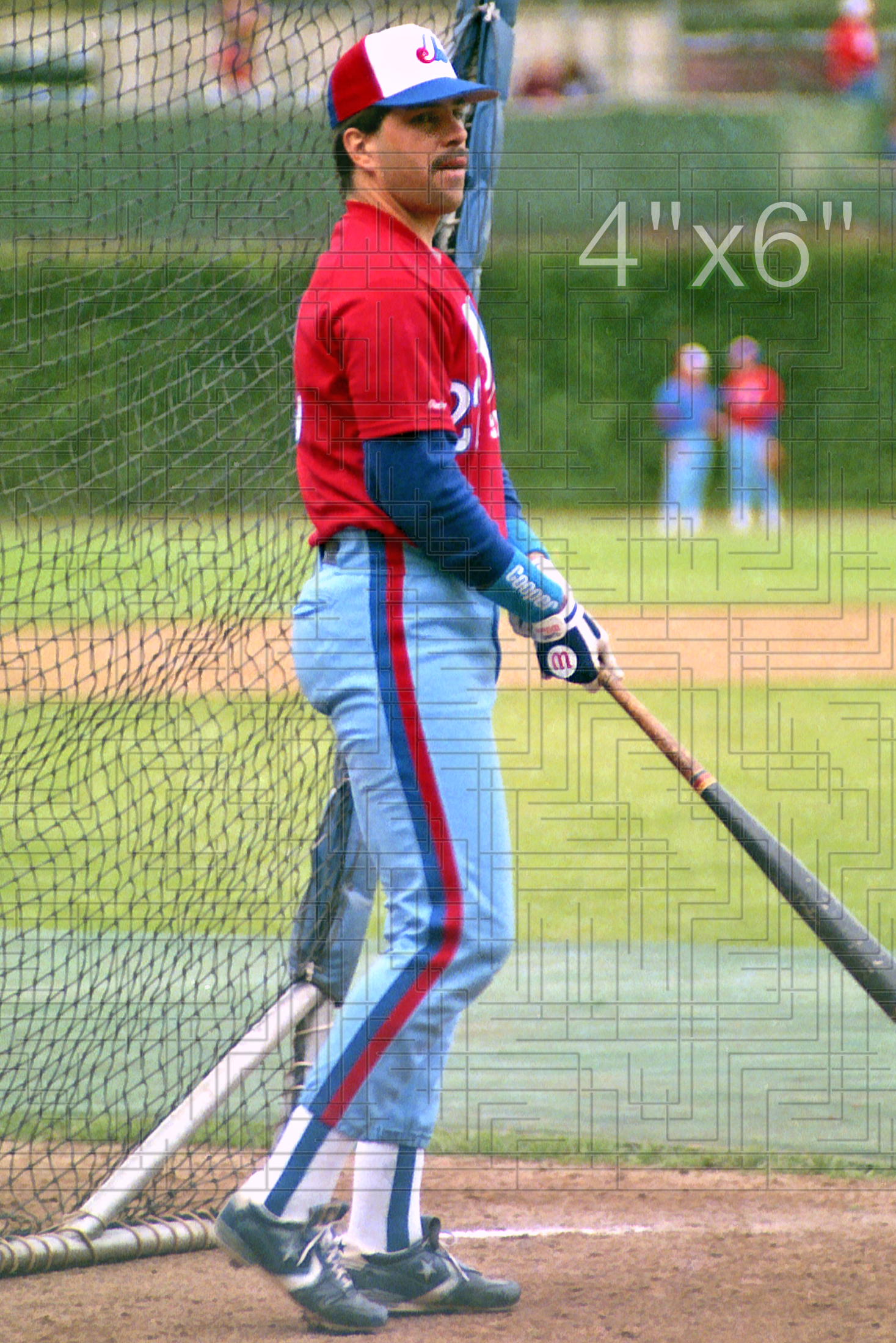 Nelson Santovenia - 1989-91 Montreal Expos - choose a size & style