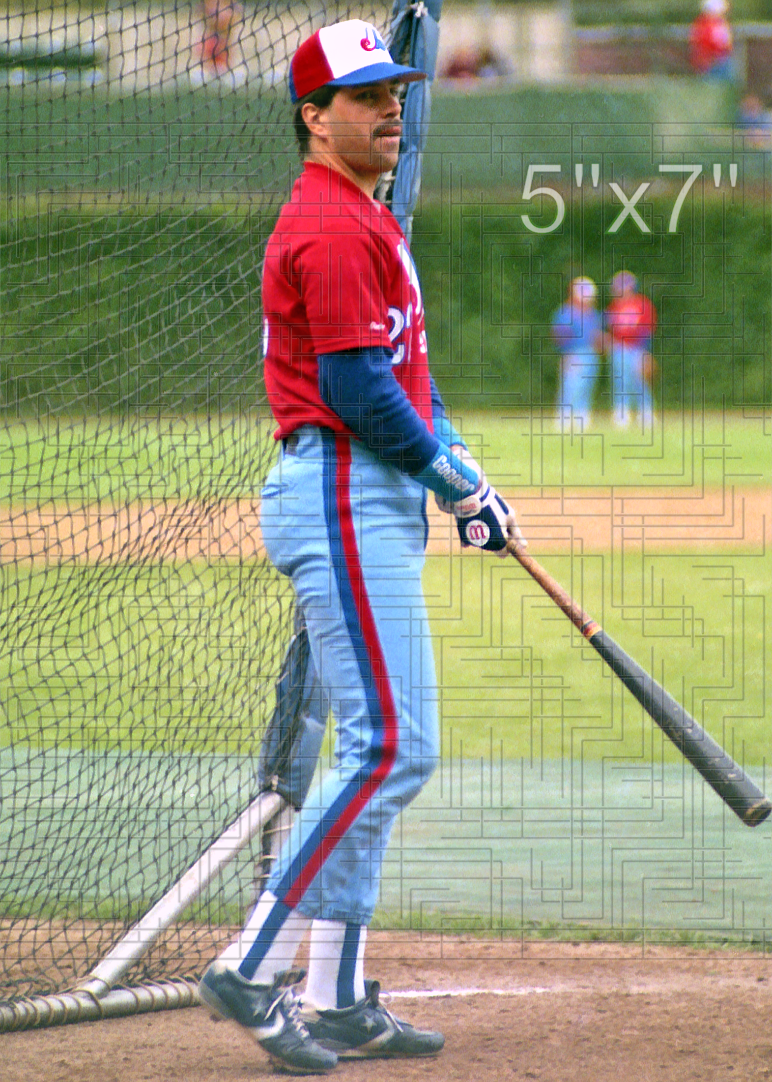 Nelson Santovenia - 1989-91 Montreal Expos - choose a size & style