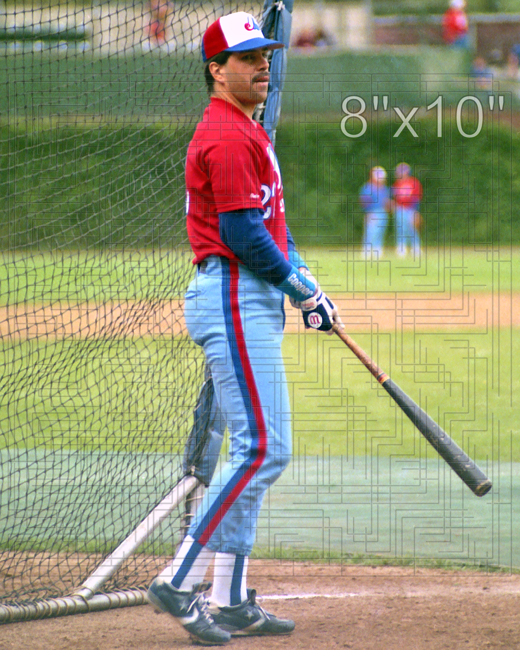 Nelson Santovenia - 1989-91 Montreal Expos - choose a size & style