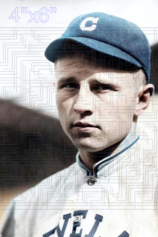 Nemo Leibold - 1914 Cleveland Naps - choose a size & style