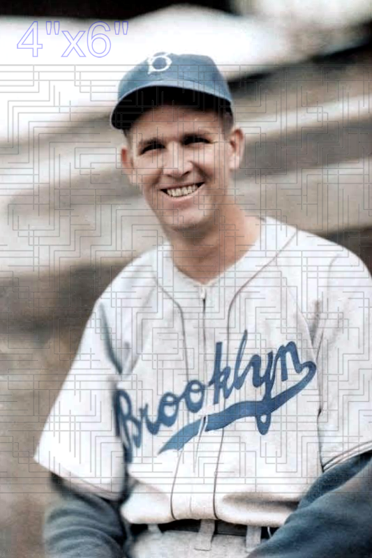 Newt Kimball - 1940 Brooklyn Dodgers - choose a size & style