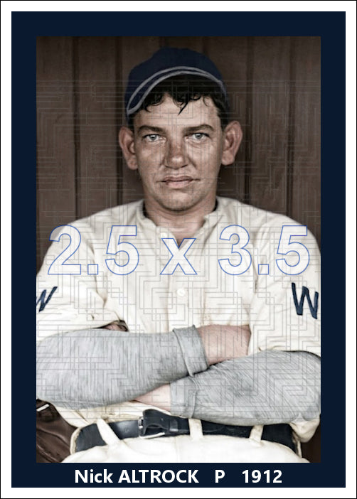 Nick Altrock - 1912 Washington Senators - choose a size & style