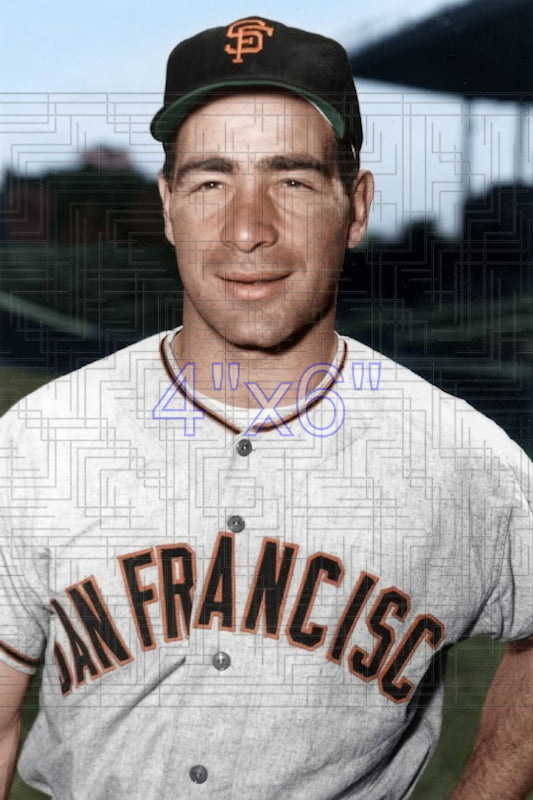 Nick Testa - 1958 San Francisco Giants - choose a size & style