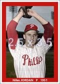 Niles Jordan - 1951 Philadelphia Phillies - choose a size & style