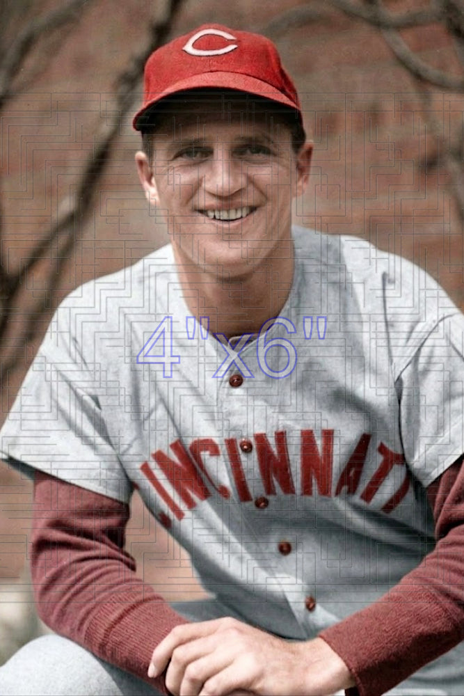 Niles Jordan - 1952 Cincinnati Reds - choose a size & style