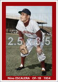 Nino Escalera - 1954 Cincinnati Reds - choose a size & style