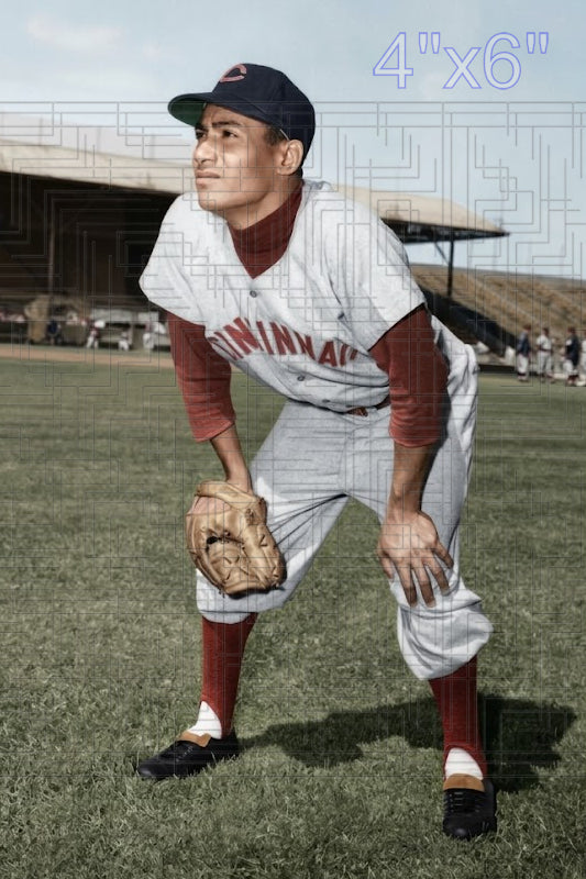 Nino Escalera - 1954 Cincinnati Reds - choose a size & style