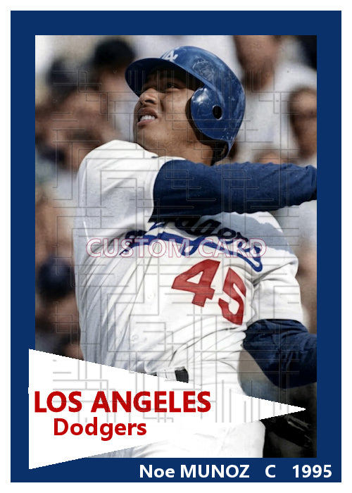 Noe Munoz - 1995 Los Angeles Dodgers - choose a size & style