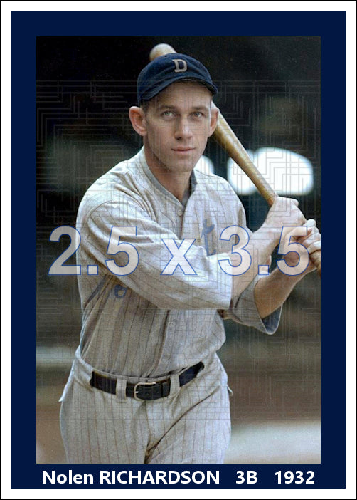 Nolen Richardson - 1932 Detroit Tigers - choose a size & style