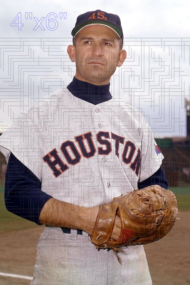 Norm Larker - 1962 Houston Colt .45s - choose a size & style