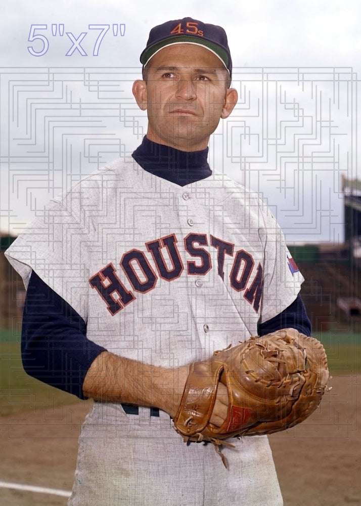 Norm Larker - 1962 Houston Colt .45s - choose a size & style