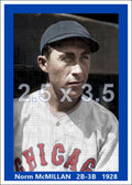 Norm McMillan - 1928 Chicago Cubs - choose a size & style