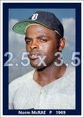 Norm McRae - 1969 Detroit Tigers - choose a size & style
