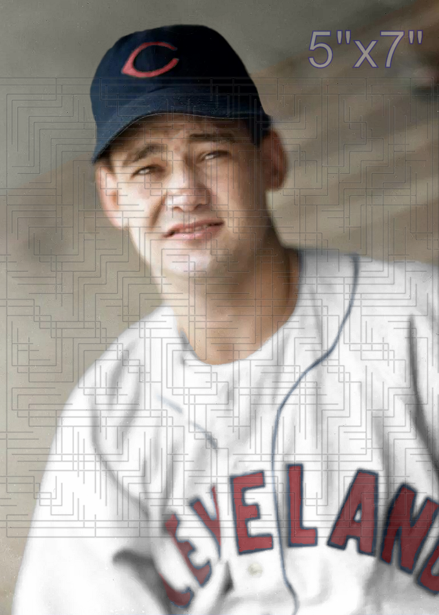 Norm Schlueter - 1944 Cleveland Indians - choose a size & style